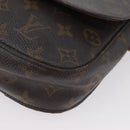 LOUIS VUITTON Monogram Saint Cloud MM Schoudertas M51243 LV Auth ka3114-16