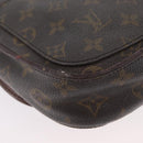 LOUIS VUITTON Monogram Saint Cloud MM Schoudertas M51243 LV Auth ka3114-17