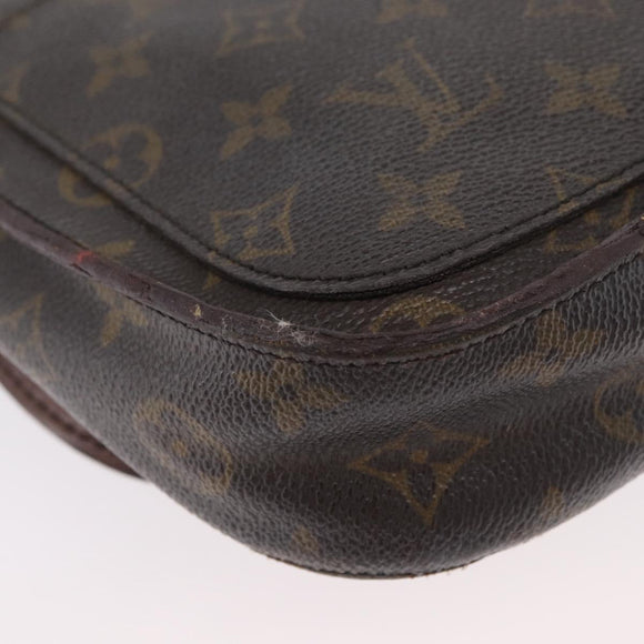LOUIS VUITTON Monogram Saint Cloud MM Schoudertas M51243 LV Auth ka3114