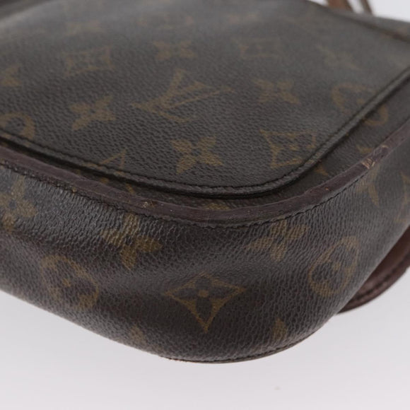 LOUIS VUITTON Monogram Saint Cloud MM Schoudertas M51243 LV Auth ka3114