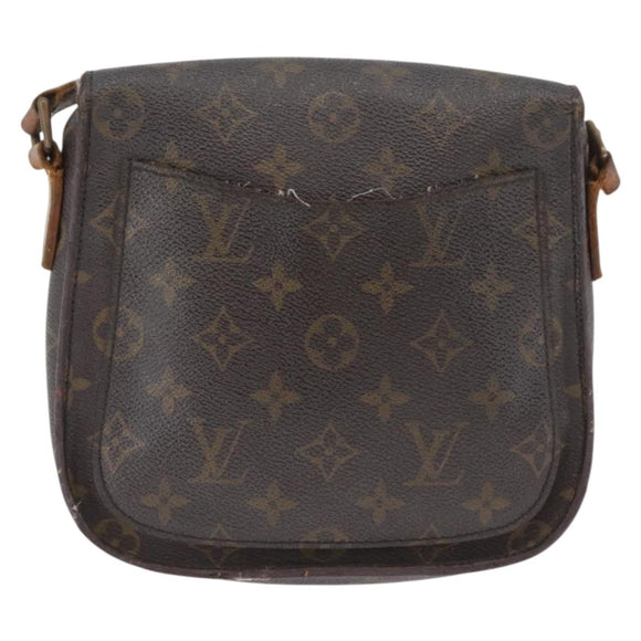LOUIS VUITTON Monogram Saint Cloud MM Schoudertas M51243 LV Auth ka3114