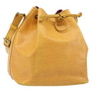 LOUIS VUITTON Epi Petit Noe Shoulder Bag Yellow M44109 LV Auth ka3115-1