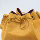 LOUIS VUITTON Epi Petit Noe Shoulder Bag Yellow M44109 LV Auth ka3115-10