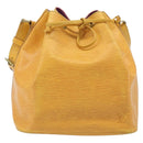 LOUIS VUITTON Epi Petit Noe Shoulder Bag Yellow M44109 LV Auth ka3115-13