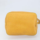 LOUIS VUITTON Epi Petit Noe Shoulder Bag Yellow M44109 LV Auth ka3115-5