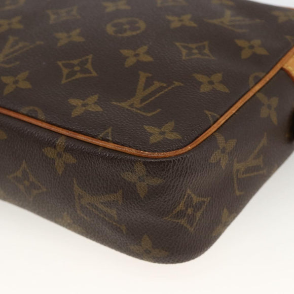 LOUIS VUITTON Monogram Compiegne 23 Clutch Bag M51847 LV Auth ka3117