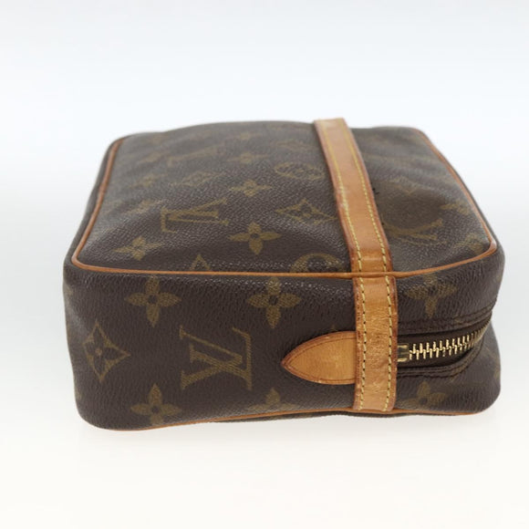 LOUIS VUITTON Monogram Compiegne 23 Clutch Bag M51847 LV Auth ka3117
