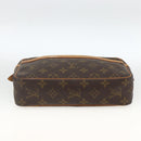 LOUIS VUITTON Monogram Compiegne 23 Clutch Bag M51847 LV Auth ka3117-6