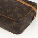 LOUIS VUITTON Monogram Compiegne 23 Clutch Bag M51847 LV Auth ka3117-7