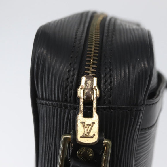 LOUIS VUITTON Epi Trocadero 23 Schoudertas Zwart M52302 LV Auth ka3119