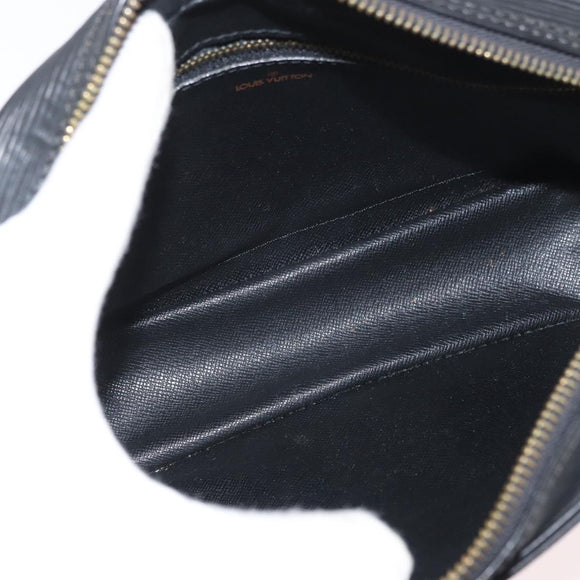 LOUIS VUITTON Epi Trocadero 23 Schoudertas Zwart M52302 LV Auth ka3119