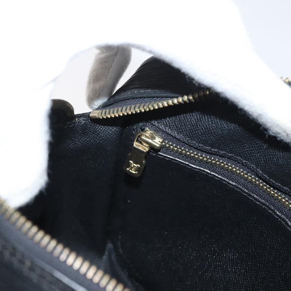 LOUIS VUITTON Epi Trocadero 23 Schoudertas Zwart M52302 LV Auth ka3119