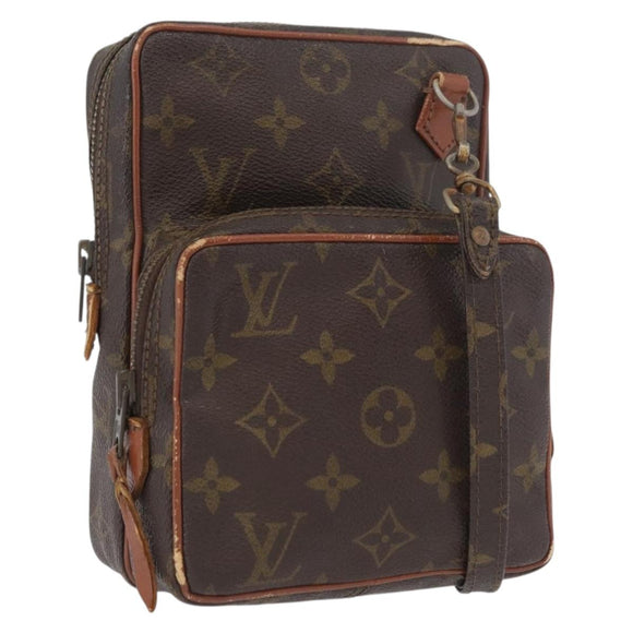 LOUIS VUITTON Monogram Mini Amazon Umhängetasche M45238 LV Auth ka3120