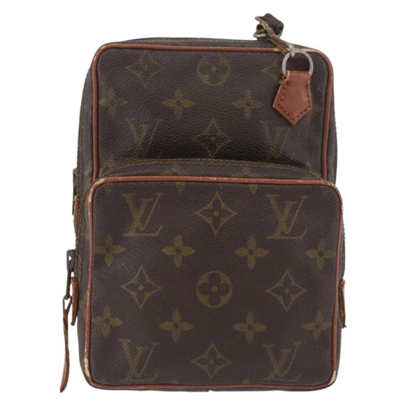 LOUIS VUITTON Monogram Mini Amazon Umhängetasche M45238 LV Auth ka3120