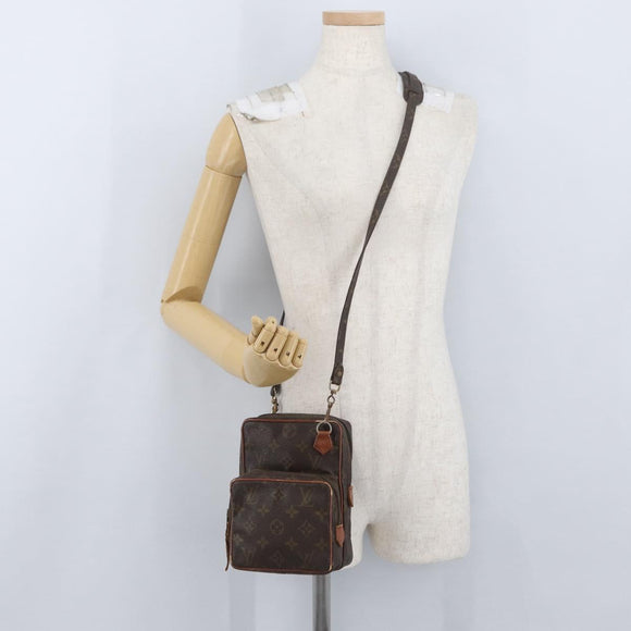 LOUIS VUITTON Monogram Mini Amazon Umhängetasche M45238 LV Auth ka3120