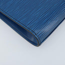 LOUIS VUITTON Epi Art Deco Clutch Bag Blue M52635 LV Auth ka3124-16