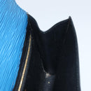 LOUIS VUITTON Epi Art Deco Clutch Bag Blue M52635 LV Auth ka3124-17