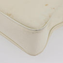 GUCCI Handtasche Nylon 2way Silber Weiß 000 2040 0538 Auth ka3126-16