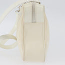 GUCCI Handtasche Nylon 2way Silber Weiß 000 2040 0538 Auth ka3126-5