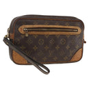 LOUIS VUITTON Monogram Marly Dragonne GM Clutch Bag M51825 LV Auth ka3128-1