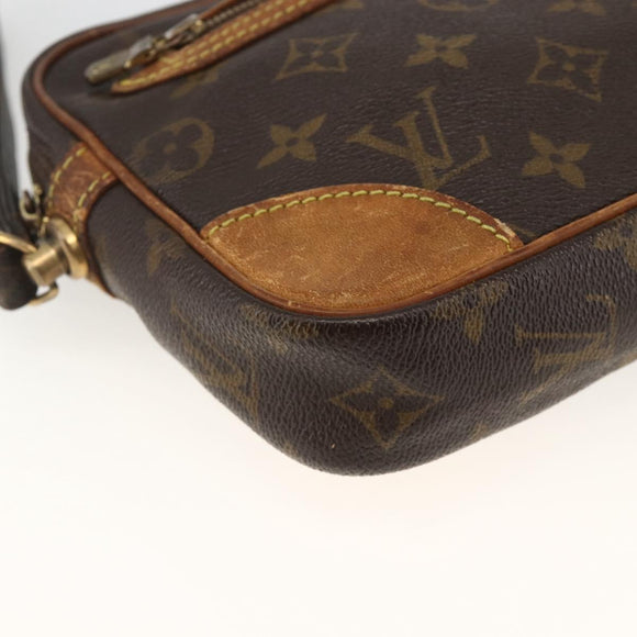 LOUIS VUITTON Monogram Marly Dragonne GM Clutch Bag M51825 LV Auth ka3128