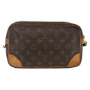 LOUIS VUITTON Monogram Marly Dragonne GM Clutch Bag M51825 LV Auth ka3128-2