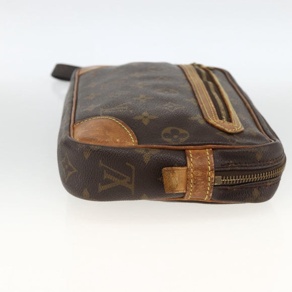 LOUIS VUITTON Monogram Marly Dragonne GM Clutch Bag M51825 LV Auth ka3128