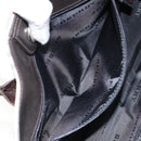 BURBERRY Nova Check Hand Bag Canvas Beige Silver Auth ka313-12