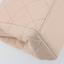 CHANEL Chain Matelasse Hand Bag Lamb Skin Pink Gold CC Auth ka3130SAV-16