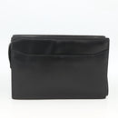 CELINE Cartier Clutch Bag Leather 3 Set Black Auth ka3131-16