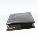 CELINE Cartier Clutch Bag Leather 3 Set Black Auth ka3131-18