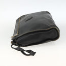 CELINE Cartier Clutch Bag Leather 3 Set Black Auth ka3131-4