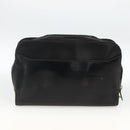CELINE Cartier Clutch Bag Leather 3 Set Black Auth ka3131-9