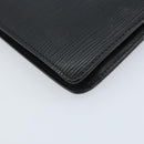 LOUIS VUITTON Epi Serie Dragonne Clutch Bag Black Noir M52612 LV Auth ka3132-16