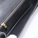 LOUIS VUITTON Epi Serie Dragonne Clutch Bag Black Noir M52612 LV Auth ka3132-10