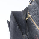 LOUIS VUITTON Epi Serie Dragonne Clutch Bag Black Noir M52612 LV Auth ka3132-21