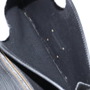 LOUIS VUITTON Epi Serie Dragonne Clutch Bag Black Noir M52612 LV Auth ka3132-23