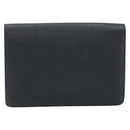 LOUIS VUITTON Epi Serie Dragonne Clutch Bag Black Noir M52612 LV Auth ka3132-2