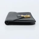 LOUIS VUITTON Epi Serie Dragonne Clutch Bag Black Noir M52612 LV Auth ka3132-5