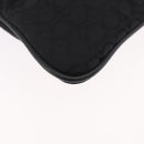 Salvatore Ferragamo Shoulder Bag Canvas Black Silver Auth ka3140-10