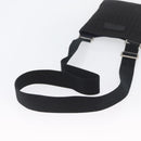 Salvatore Ferragamo Shoulder Bag Canvas Black Silver Auth ka3140-7
