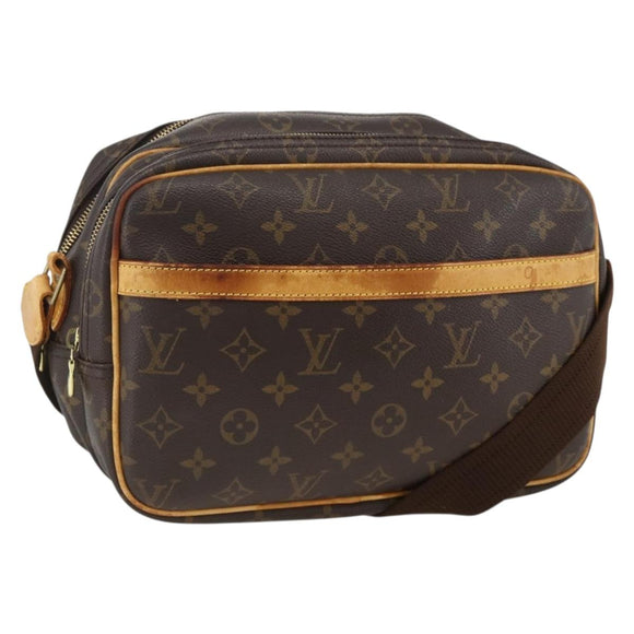 LOUIS VUITTON Monogram Reporter PM Shoulder Bag M45254 LV Auth ka3149