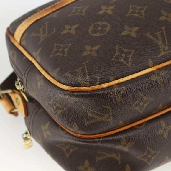 LOUIS VUITTON Monogram Reporter PM Shoulder Bag M45254 LV Auth ka3149