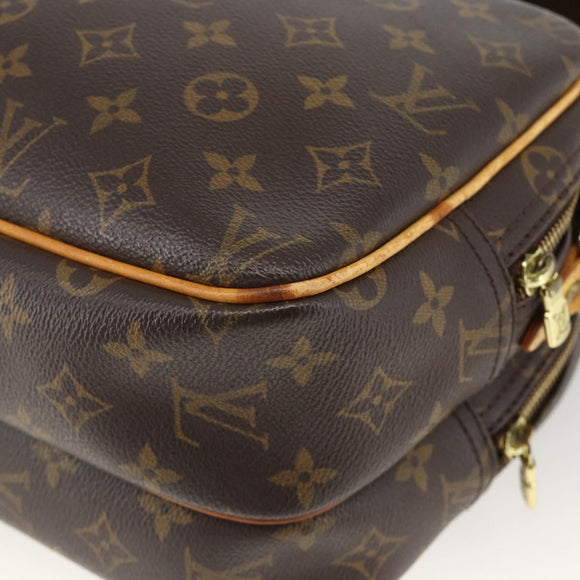 LOUIS VUITTON Monogram Reporter PM Shoulder Bag M45254 LV Auth ka3149