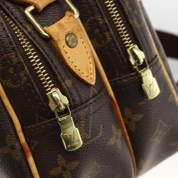 LOUIS VUITTON Monogram Reporter PM Shoulder Bag M45254 LV Auth ka3149