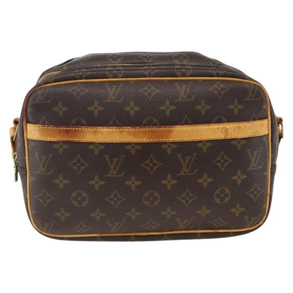 LOUIS VUITTON Monogram Reporter PM Shoulder Bag M45254 LV Auth ka3149