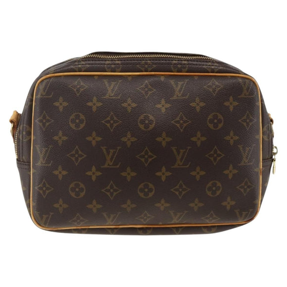 LOUIS VUITTON Monogram Reporter PM Shoulder Bag M45254 LV Auth ka3149