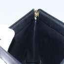 Christian Dior Trotter Canvas Clutch Tas Marinegoud Auth ka3155-12
