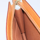 LOUIS VUITTON Epi Pochette Homme Bag Brown Zipangu Gold M52528 LV Auth ka3156-18