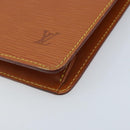 LOUIS VUITTON Epi Pochette Homme Bag Brown Zipangu Gold M52528 LV Auth ka3156-7